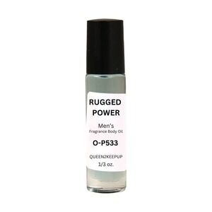 Rugged Power (Men) Body Oil 10 ml Fragrance All Natural 1/3 oz Roll-On Scent